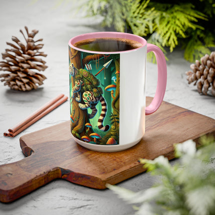 Silent Stripes Colorful Mugs (11oz, 15oz)