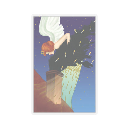 The Christmas Angel Kiss-Cut Stickers (4 Sizes)