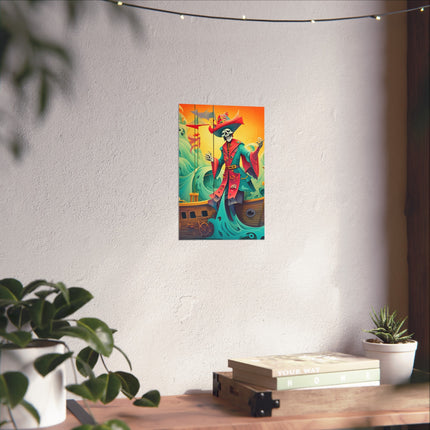 Skeleton Crew of the Misty Seas Fine Art Posters