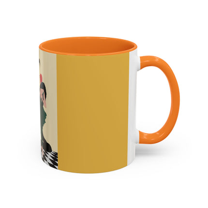 The Marionette Colorful Mugs – Theatrical Glamour & Cabaret Elegance