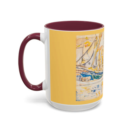 Saint-Tropez by Paul Signac Colorful Mugs (11oz, 15oz)