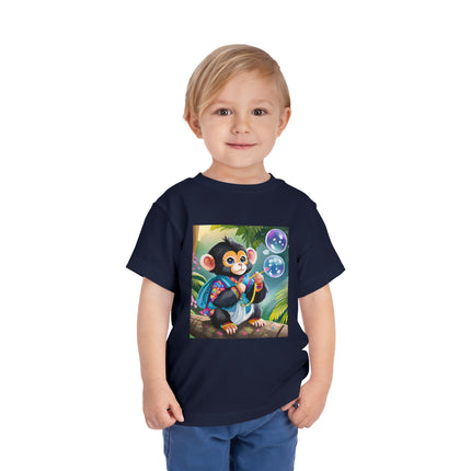 Bubble Magic in the Jungle Toddler Short Sleeve Tee