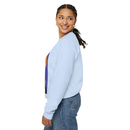 Halloween Night at the Haunted House Unisex Heavy Blend™ Crewneck Sweatshirt