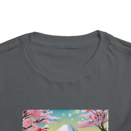 Rainy Day Ducks Toddler Short Sleeve Tee
