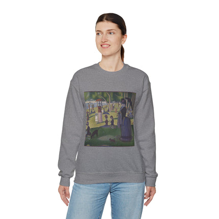 A Sunday on La Grande Jatte by Georges Seurat Heavy Blend™ Crewneck Sweatshirt