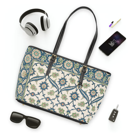 Arabesques by Émile Prisse d'Avennes PU Leather Shoulder Bag