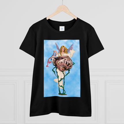 Enchanting Serenity Women's Midweight Cotton Tee