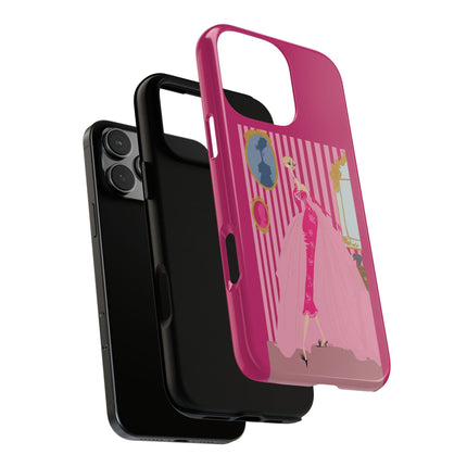 Lady in Pink Phone Case – Graceful Sophistication