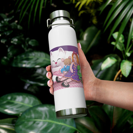 Joy of Friendship Copper Vacuum Insulated Bottle, 22oz