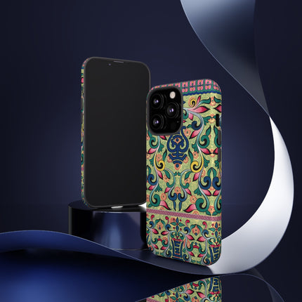 Colorful Flower Pattern by Owen Jones Phone Cases