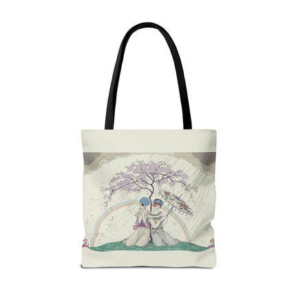 L’Arc-en-Ciel by George Barbier Tote Bag