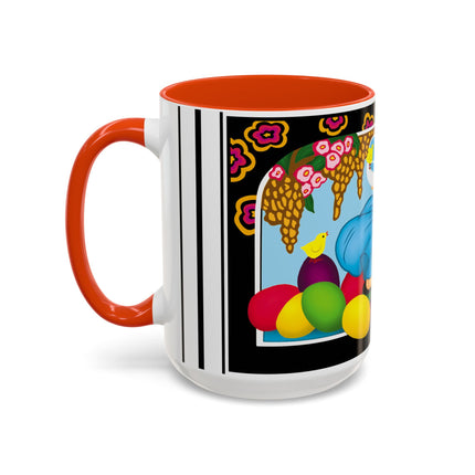 Blooms and Chicks Colorful Mugs (11oz, 15oz)