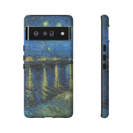 Starry Night Over the Rhone by Vincent Van Gogh Phone Cases