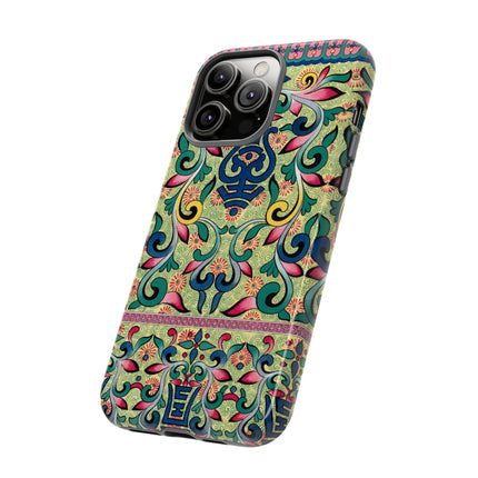 Colorful Flower Pattern by Owen Jones Phone Cases