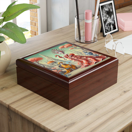 The Seahorse Court Jewelry Box