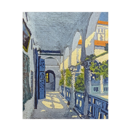 Gallery of a Moroccan Riad by George Gaudion Puzzle (110, 252, 500-piece)
