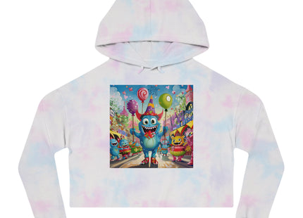 Monster Parade Madness Women’s Cropped Hooded Sweatshirt