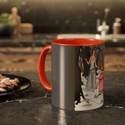 Fairy Tale Elegance Colorful Mugs (11oz, 15oz)