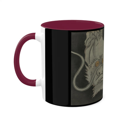 Dragon by Kamisaka Sekka Colorful Mugs, 11oz