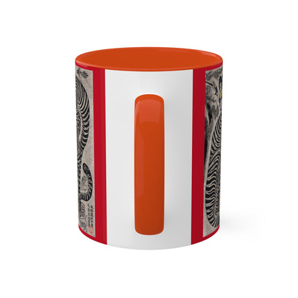 Talismanic Tiger Colorful Mugs, 11oz