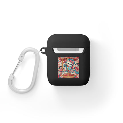 Geisha Kitten's Enchanted Carousel Ride AirPods and AirPods Pro Case