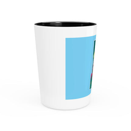 Exquisite Elegance by Umberto Brunelleschi Ceramic Shot Glass