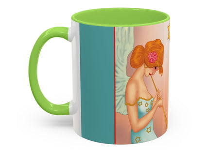Heavenly Angel Duet Colorful Mugs (11oz, 15oz)