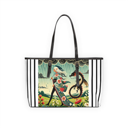 The Dragon Fairy’s Stride PU Leather Shoulder Bag
