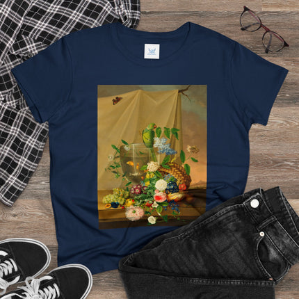 Still Life by Corredo und Starkenberg Women's Midweight Cotton Tee