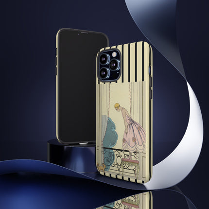 Falbalas et fanfreluches, La Souris by George Barbier Phone Cases