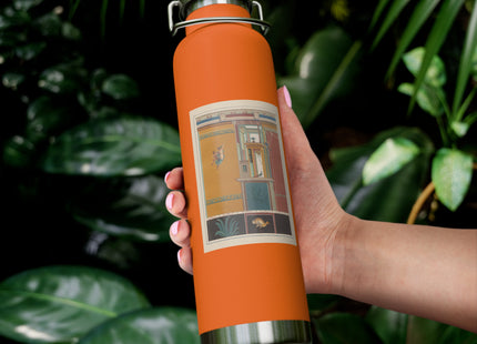 Pompeii Wall Pl.20 by Victor Steeger Copper Vacuum Insulated Bottle, 22oz