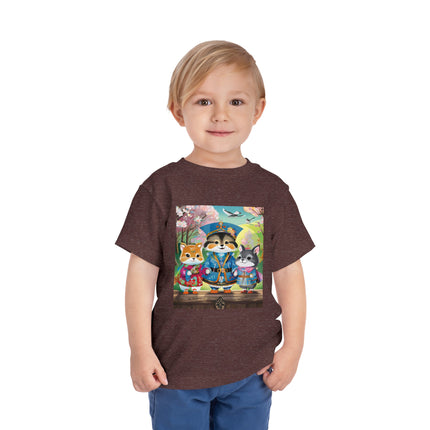 Fluffy Explorers Toddler Short Sleeve Tee