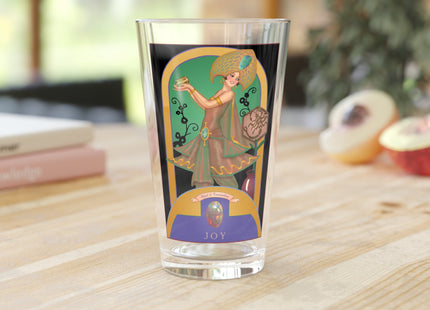 October & Opal, Tourmaline Zodiac Pint Glass
