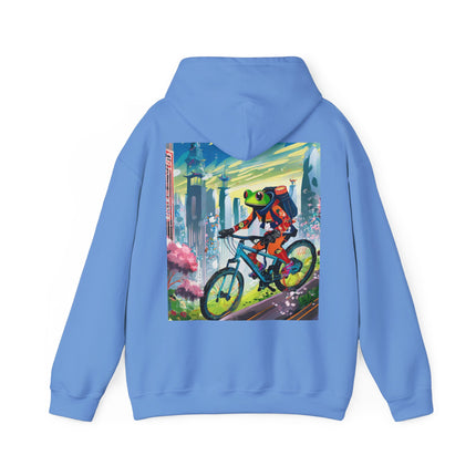 Cyberpunk Frog – Heavy Blend™ Hooded Sweatshirt