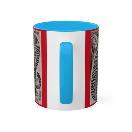 Talismanic Tiger Colorful Mugs, 11oz
