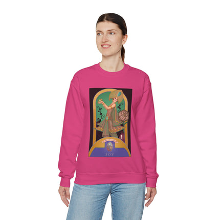 October & Opal, Tourmaline (from the Gem Series) by Sofia Chiostri Heavy Blend™ Crewneck Sweatshirt