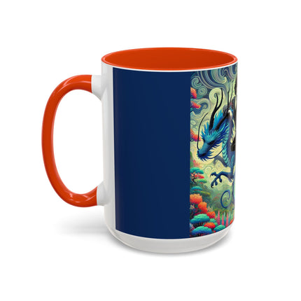 Mystic Guardian of the Sky Light Colorful Mugs (11oz, 15oz)