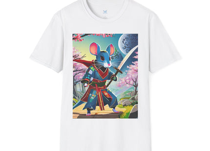 Cyber Samurai Rat Softstyle T-Shirt
