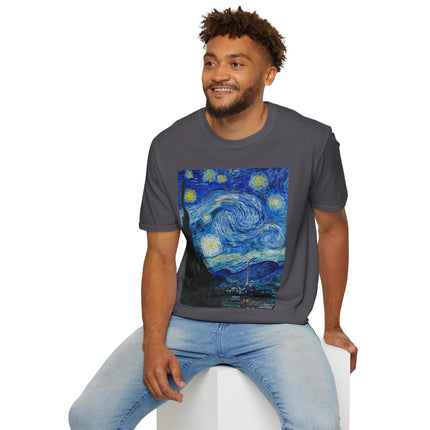 The Starry Night by Vincent Van Gogh Softstyle T-Shirt