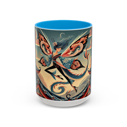 Dragon Fairy of the Temple Colorful Mugs (11oz, 15oz)