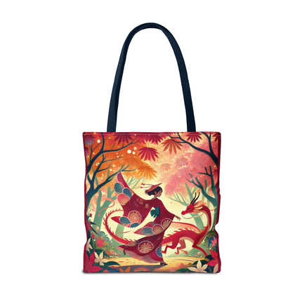 The Dragon Fairy’s Dance Tote Bag – Enchanted Grace & Spring Magic