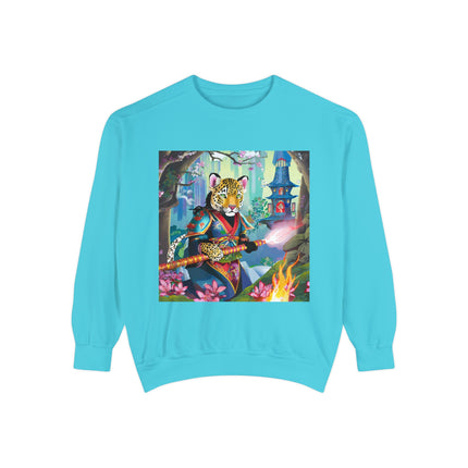 Cyberpunk Leopard Sweatshirt