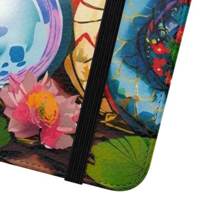 🐉💎 Wisdom's Guardian Flip Case – Dragon's Embrace & Eternal Wisdom