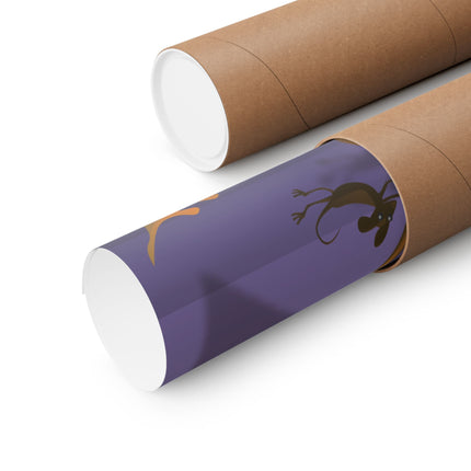 Whimsical Halloween Mischief Matte Horizontal Posters