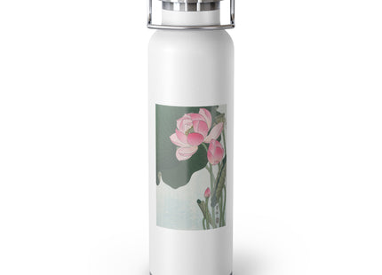Blooming Lotus Flowers by Ohara Koson Vacuum Insulated Bottle, 22oz