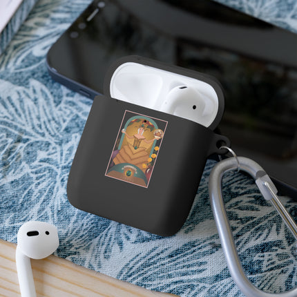 June & Pearl, Alexandrite AirPods Case — Gem Series by Sofia Chiostri