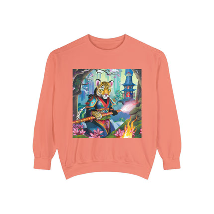 Cyberpunk Leopard Sweatshirt