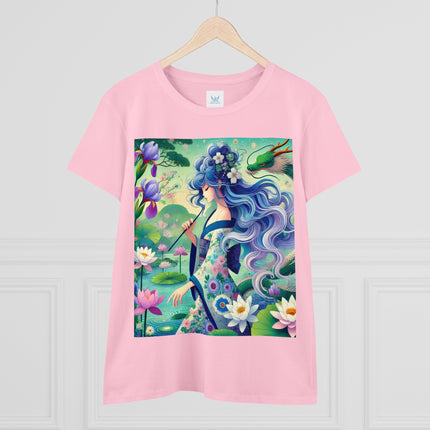 Fairy of the Koi Pond Cotton Tee