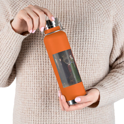 Arnolfini Portrait by Jan Van Eyck Copper Vacuum Insulated Bottle, 22oz