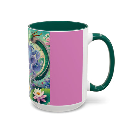 Fairy of the Koi Pond Colorful Mugs (11oz, 15oz)